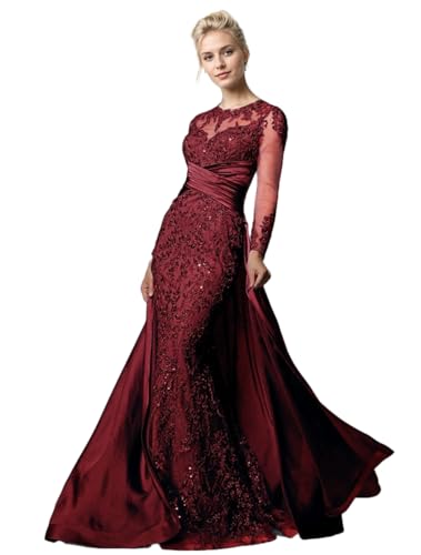 trvndthrkad Mermaid Modern Mother of The Bride Dress Wedding Guest