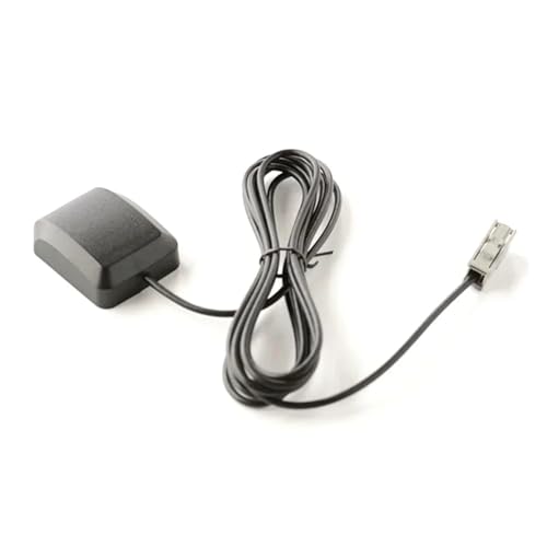 FVFUV 1 antenne GPS Noire GT5, for Alpine, Clarion, Pioneer, Navigation Automobile, GT5-1S, 28db, 1575.42 MHz, pièce de Rechange