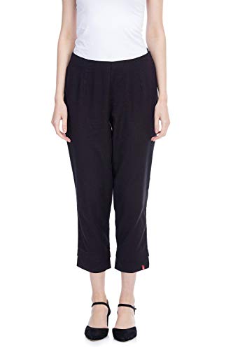 Image of BIBA Womens Solid Pants