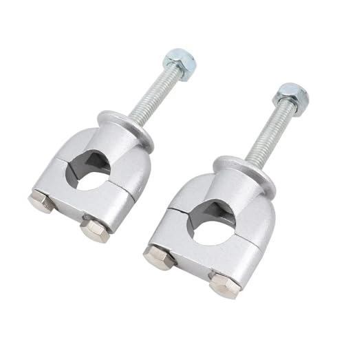 Pinces barre poignée de 22mm en aluminium aéronautique pour risers guidon moto