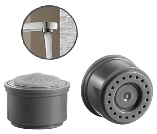 Image of GLUN Water Flow Aerator, 20 Pieces Plastic Fusion High-Pressure Replaceable Water Aerator Tap and Faucet Foam Flow