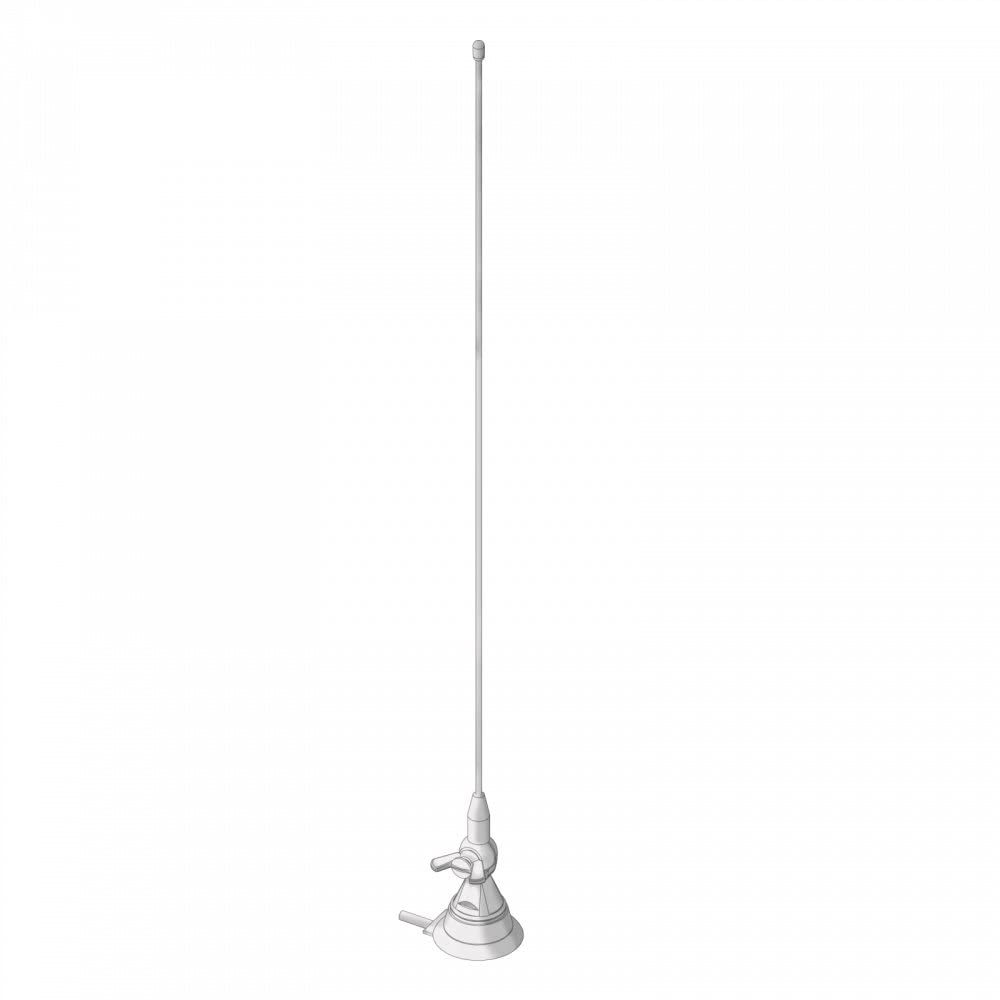 Televes 6632 - Antena movil 138-174 1/4' varilla inoxidable