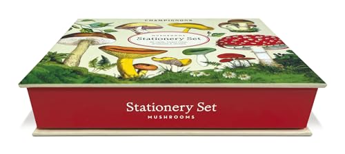 Cavallini Papers & Co. Mushrooms Stationery Set