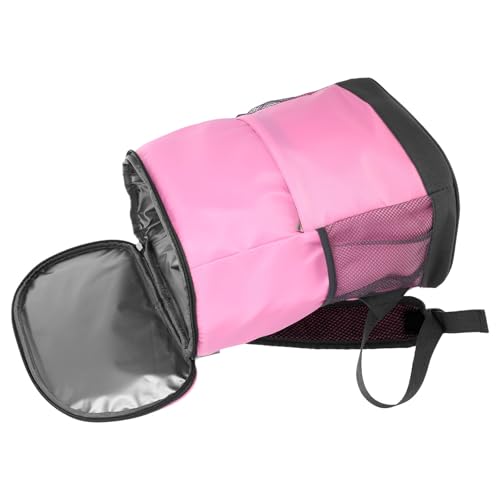 Operitacx Mochila Tipo Fiambrera para Hombre Mochila Térmica Pequeña Aislamiento Excelente en Nylon y Peva Espuma Epe, Ligera, Resistente Interior a Prueba de Fugas para Camping y