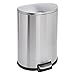 Amazon Basics Poubelle en forme de D à fermeture lente, 50 L