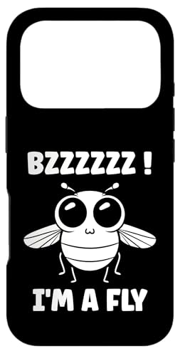 Simple funny insect fly quote cute Bzzz i'm a fly �X�}�z�P�[�X iPhone 17 Pro �p