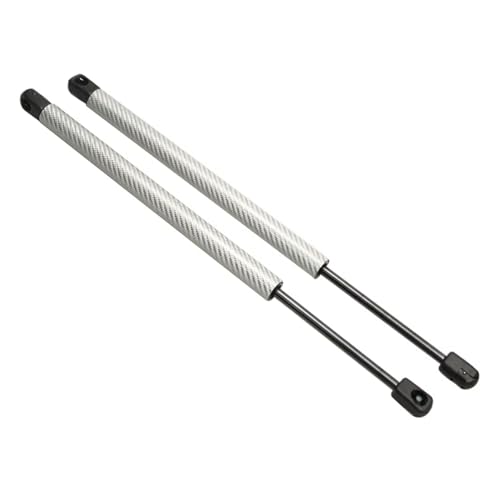 Amortisseur de capot pour Jeep Wrangler JK 2007-2018 vérins à gaz en carbone argenté