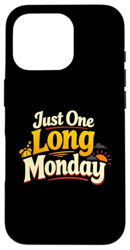Sarcasm Just One Long Monday Funny �����Y �X�}�z�P�[�X iPhone 16 Pro �p