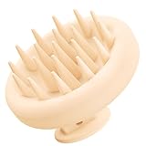 Scalp Massager Shampoo Brush, Soft Silicone Hair Scrubber for Washing Hair, Wet and Dry Hair Scalp C
