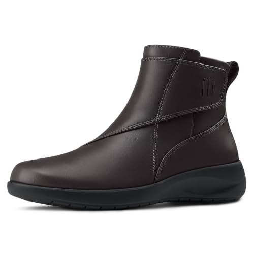 SHIBEVER Ankle Boots for Women: Comfortable Arch Support Slip on Booties by SHIBEVER - Used condition - US$37.61