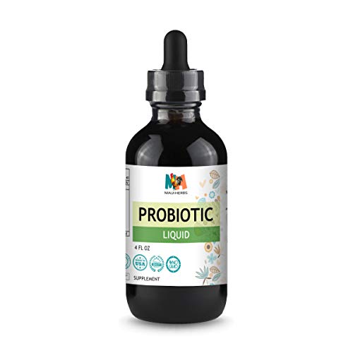 Liquid Probiotics Drops 4 oz, for Women & Men, Helps Support a Healthy Immune & Digestive System, Probiotic Supplement, Vegan, Non-GMO