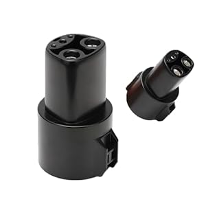 FITALLUS J1772 to Tesla Charging Adapter 80A/240V Fast Charging for Tesla Model 3/Y/X/S, 2023 Portable Charger Accessories, Easy Install, Safety Certification