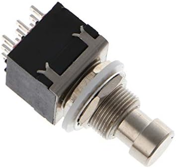 Sara-u 9-Pin 3PDT Foot Pedal Switch Stompbox For Electric Guitar Effects True Bypass