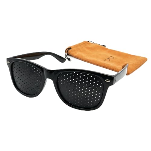 Rhostry 2026 New Adjustable Glasses with Carrying Pouch, Lightweight Non-Prescription Frames for Everyday Wear, Easy Fit Design for Travel & Daily Use