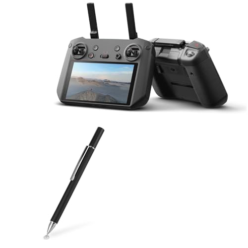 BoxWave Stylus Pen Compatible with DJI RC Pro - FineTouch Capacitive Stylus, Super Precise Stylus Pen - Jet Black