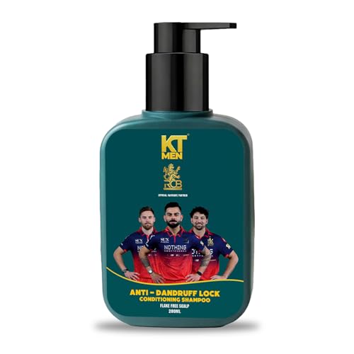 Image of Anti-Dandruff Lock Control Conditioning Shampoo | Flake-Free Scalp | Deep Cleansing + Dandruff Control | Plant-Based Keratin Protein- (RCB) | 200ml