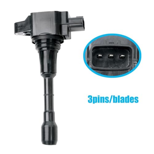 UF550 Ignition Coil Pack 22448JA10C and Iridium Spark Plug 93501 Set of 6PCS Compatible with Nissan Maxima Murano Pathfinder Altima 2007-2023,INFINITI QX60 Q50 EX35 2008-2020 2022 2023 3.5L 4.0L V6 by OYEAUTO - Image 3