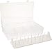 ArtBin 7003AB Sew-Lutions Sewing Supply Storage System with Lift-Out Thread Spool Tray, [1] Plastic Storage Case, Clear