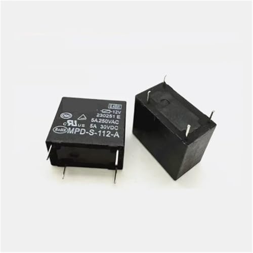 Relais 4 broches MPD-S-112-A 12V CC 5A composant électronique