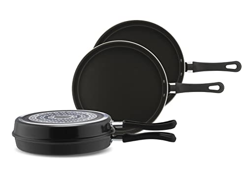 PIARDINOX PIA610F24 Girafrittata Induzione, Cm 24