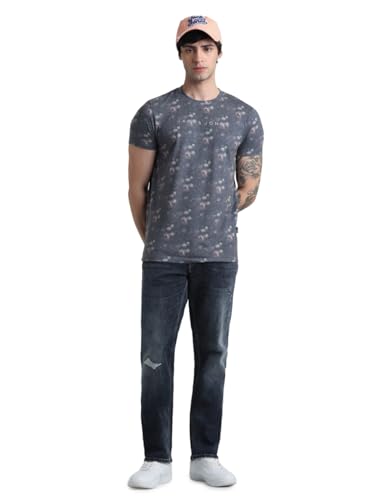 Image of Jack & Jones Men's Regular Fit Jeans | Mid Rise | Jeans for Men