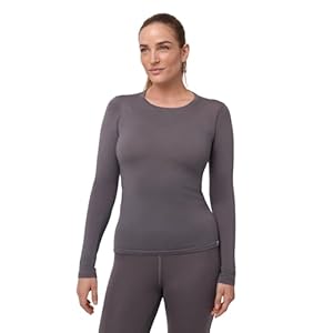 DANISH ENDURANCE Merino Wool Thermal Tops, 180g/m² Midweight for Winter Sports, Skiing, Hiking & Everyday, for Women, Thermal Long Sleeve Top