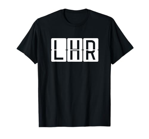 LHR London Heathrow Airport Code Airport & Travel T-Shirt