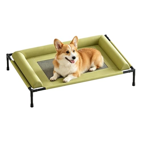 Lnhgh Cama Exterior Mascotas | Suministros para Mascotas De Cuna Lavable De Dormir | Cama Refrescante de Gatos | para Patio Camping Hogar Noche De Verano Exterior E Interior