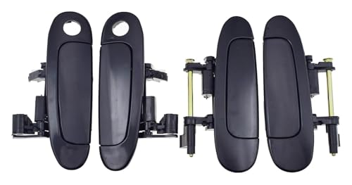 Poignée de porte pour Toyota Echo Yaris 1999-2005 kit de 4 pièces avant arrière gauche droite