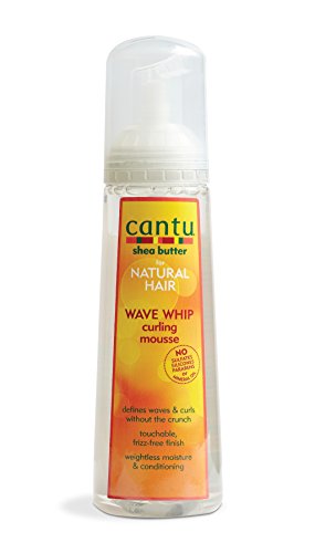 Image of Cantu Shea Butter Wave Whip Curling Mousse 248 ml For Natural Curls and Waves and Silicone-Free