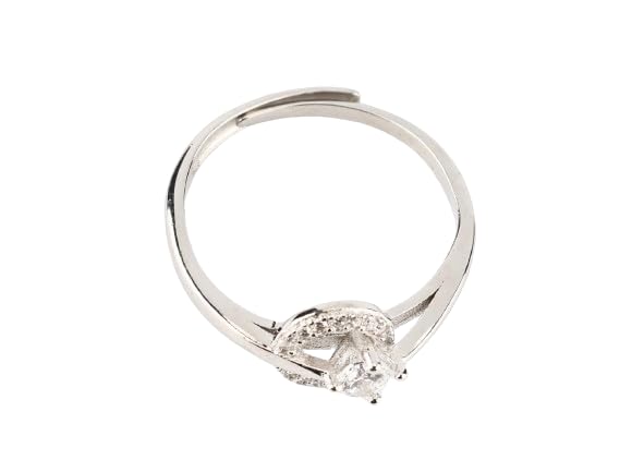 Agape Sales Sterling Silver Ring | 92.5% Pure Silver | BIS Certified | Love Ring | Adjustable | Gifting Rings for Valentines Day (POLE STAR) (B0CTMT96GL) Amazon Price History, Amazon Price Tracker