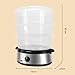 Aigostar 3 Tier Food Steamer, Electric Vegetable Steamer with BPA Free Baskets and Rice Bowl, 9 Litre, Refill While Steaming, Stainless Steel Base, 800W, Energy Saving, Silver