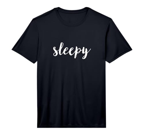 Sleepy Funny Sleepyhead No Energy Men Women Performance T-Shirt