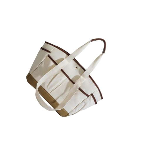 Sac à main avec double poignées grand format cabas de plage décontracté chic pour dame - 4