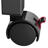 Shelving Unit With 3 Baskets,Kitchen Storage Rack With Roating Wheels,4 Tier Strong And Durable Metal Kitchen Trolley Rack Racking On Movable Pulleys For Kitchen Workshop Pantry 80x32x108cm Black - Image 8