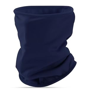 Huccik Marineblau Fleece Nackenwärmer