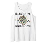 Funny Christmas Lights I'm Fine Everything Is Fine