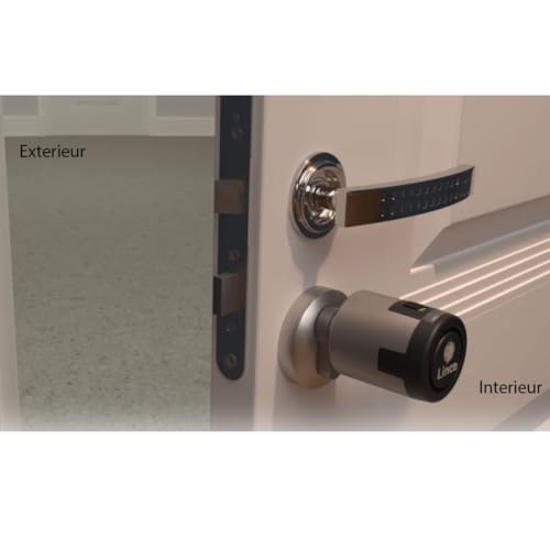 Cilindro con alarma Lince CPLUS para evitar robos por bumping en casa 6