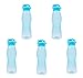 Produktbild Culinario 5 Stück Trinkflasche Flip Top, BPA-frei, 700 ml Inhalt, hellblau