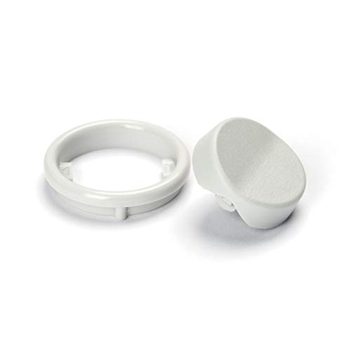 BJB Rocker Switch 43.409 Round Rocker Switch Grey Light Installation Lamps