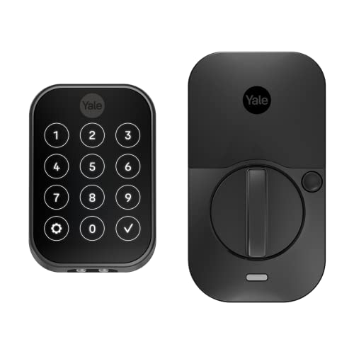 Yale YRD450-BLE-BSP Assure Lock 2 Touchscreen Deadbolts, Black Suede, No Wi-Fi
