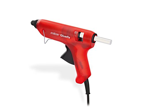 Steinel Gluefix - Pistola termoencoladora, Tiempo de calentamiento: 7-8 min, Temperatura de fusión: 200 °C, Rendimiento: 13 g/min, Incluye barritas de pegamento Ø 11 mm, 333911