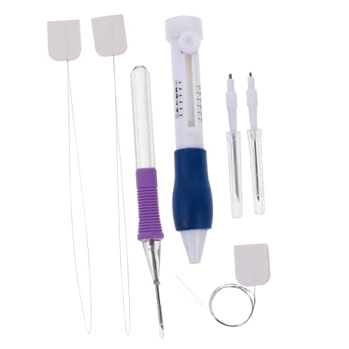 Stylos à broder punch needle iplusmile pour vos soirées couture maison