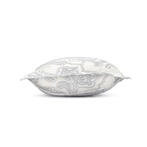 Image of Wakefit 100% Cotton Pillow Cover Set of 4 | 200 TC Soft & Breathable Pillow Cases | Standard Size 18 x 27 Inch | Skin Friendly, Durable & Gentle Machine Washable | Paisley