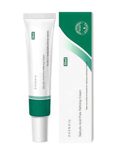 Salicylic Acid Cream Mild Anti-Aging Facial Serum Moisturizing Refreshing Acne Treatment Tighten and Refine Pores Rejuvenate Skin Repair Dark Spots 30ml