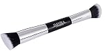Foundation Makeup Brush - Buffing, Blending, Highlight, Contouring. Use with Cream, Powder, Liquid Foundation. Double Ended Contour Make up Brush