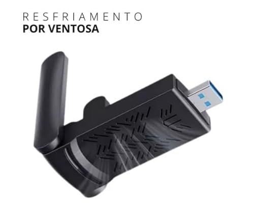 Adaptador Usb Wireless Dual Band Ac1200 5ghz 1200mbps Antena