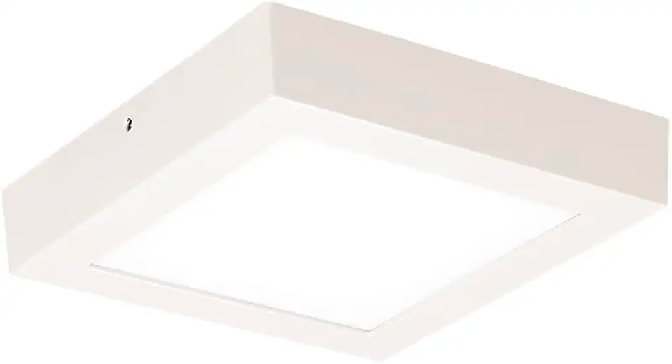 Painel LED Sob Quad Alum 279mm Bivolt 24W 3.000K - Branco