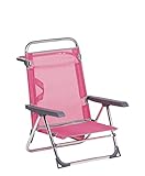 ✅ Silla de playa plegable, asiento bajo, reclinable, plegable y ligera para fácil transporte, silla fabricada con los mejores materiales, silla de aluminio para ofrecer las mayor resistencia y menor peso.