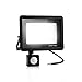 30W Faretto LED da Esterno con PIR Sensore di Movimento, Luce 2400LM Faro Esterni, Bianco Freddo 6500K Proiettore Faretti, Impermeabile IP66 Fari Illuminazione per Giardino, Corridoio, Garage, Patio